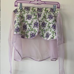 Sweetest reversible vintage hostess apron